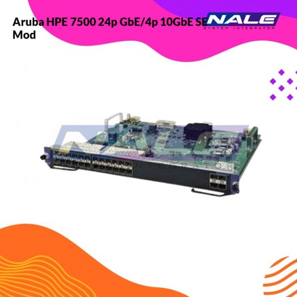 Aruba HPE 7500 24p GbE/4p 10GbE SE Mod
