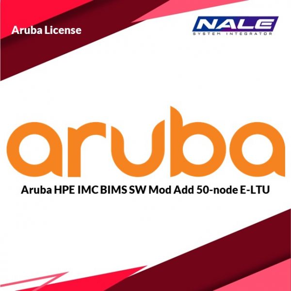 Aruba HPE IMC BIMS SW Mod Add 50-node E-LTU