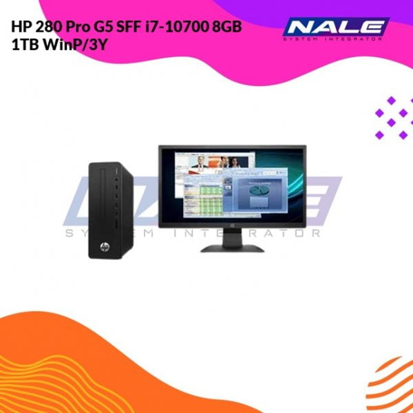 HP 280 Pro G5 SFF i7-10700 8GB 1TB WinP/3Y